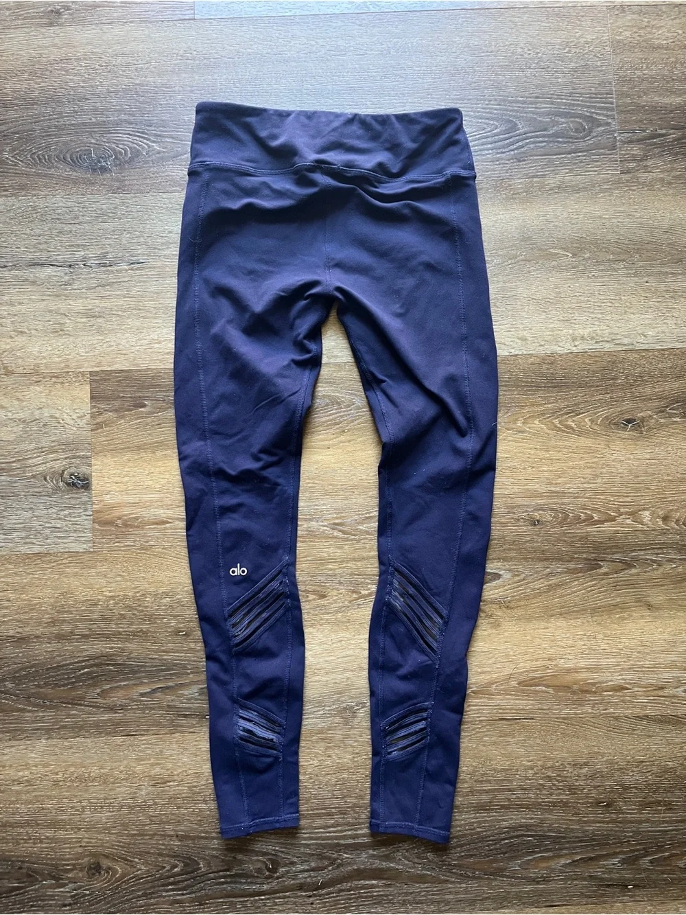 ALO Yoga Deep Navy High-Rise Leggings, Medium